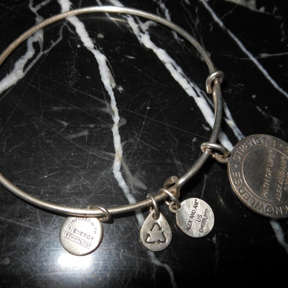 Alex And Ani Knowledge Strength Motivation Charm S - Picture 3 of 4